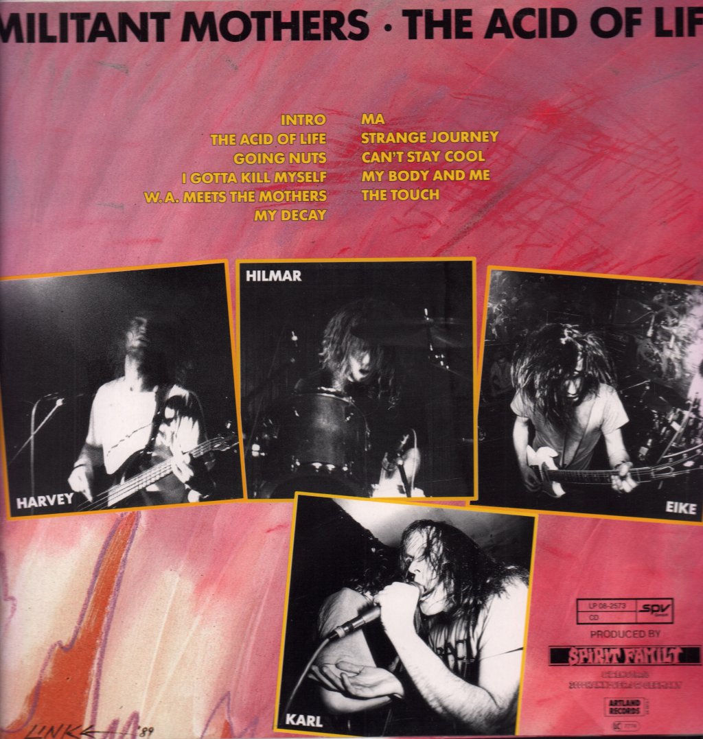 Militant Mothers - Acid Of Life - Lp