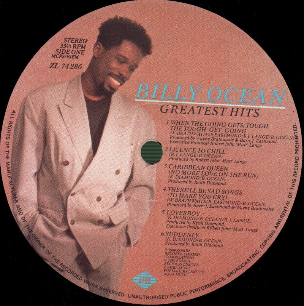 Billy Ocean - Greatest Hits - Lp
