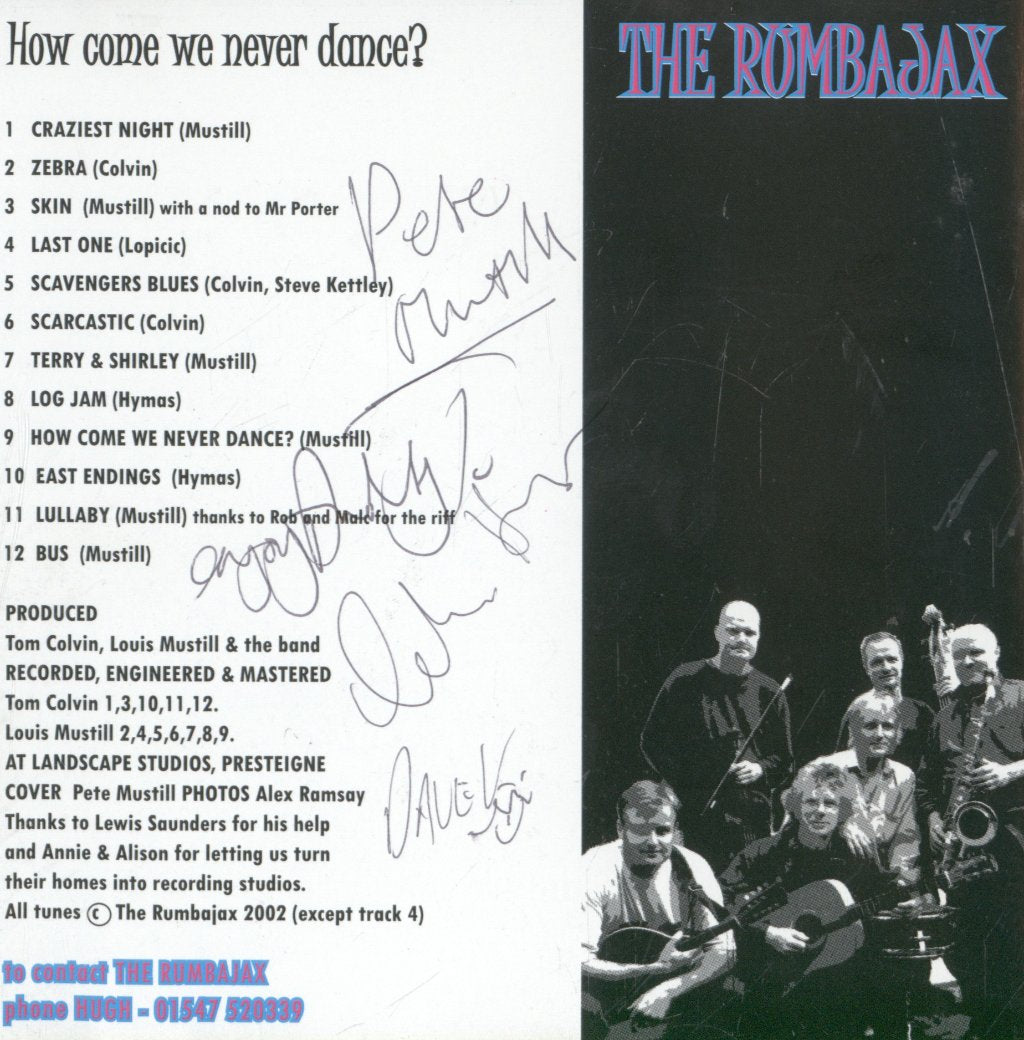 Rumbajax - How Come We Never Dance? - Cd