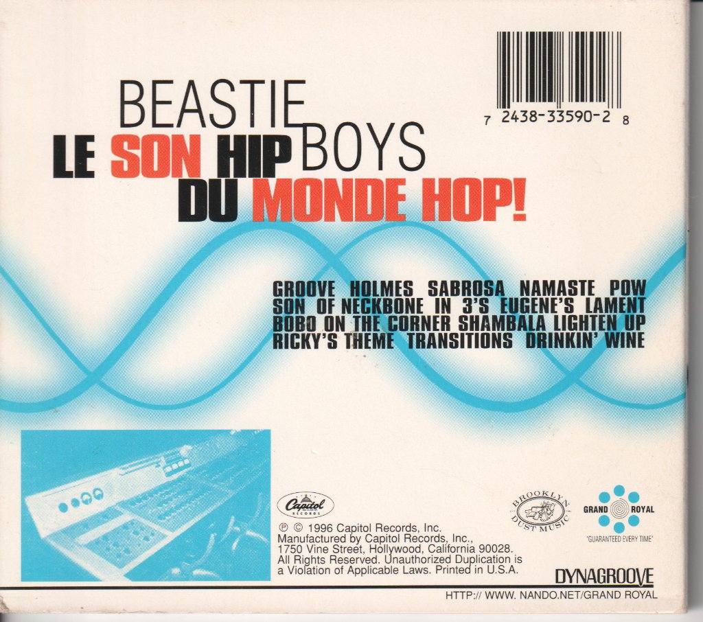 Beastie Boys - In Sound From Way Out! - Cd
