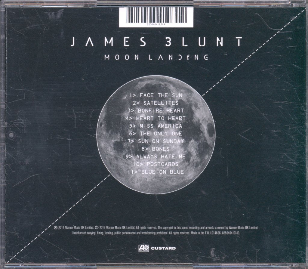 James Blunt - Moon Landing - Cd