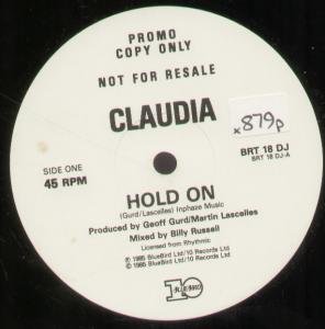 Claudia - Hold On - 12 Inch