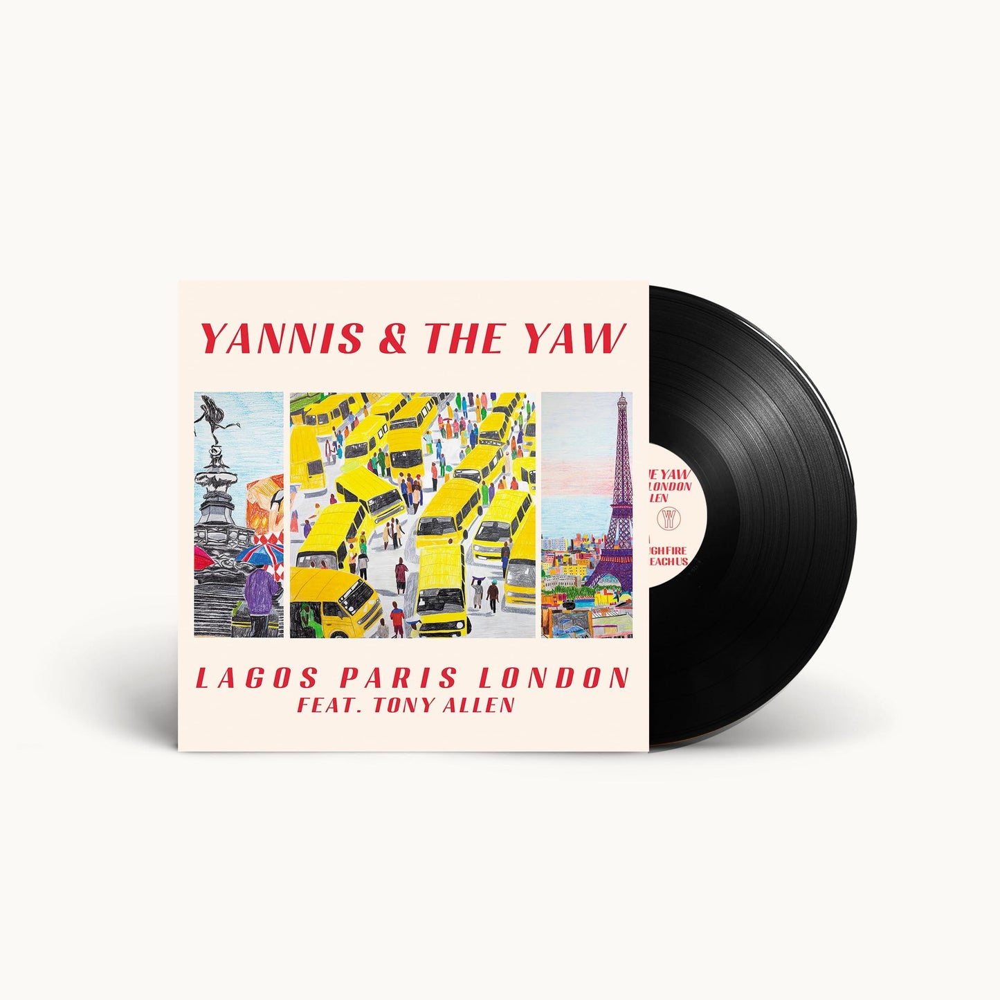 Yannis & The Yaw feat. Tony Allen - Lagos Paris London - Lp