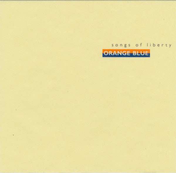 orange blue - Songs Of Liberty - Cd