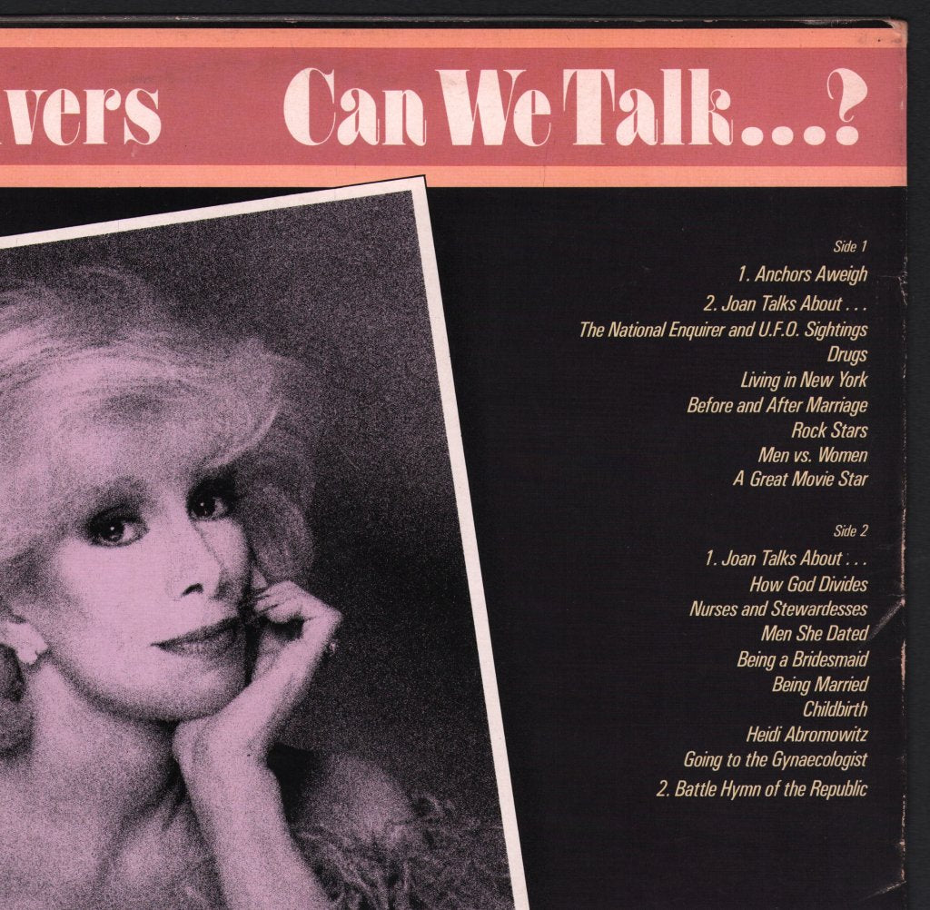 Joan Rivers - Can We Talk - Lp