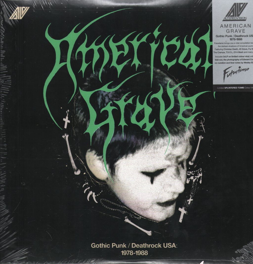 Various Artists - Amerivan Grave (Gothic Punk / Deathrock 1978-1988 - Double Lp