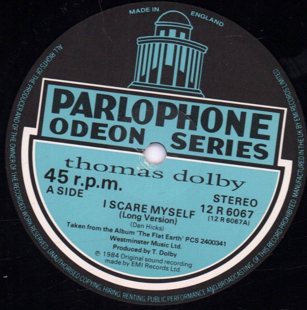 Thomas Dolby - I Scare Myself - 12 Inch