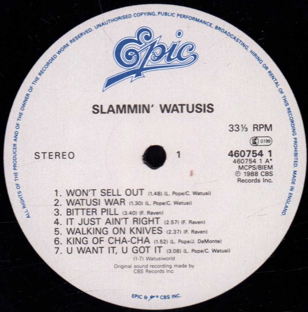 Slammin Watusis - Slammin Watusis - Lp