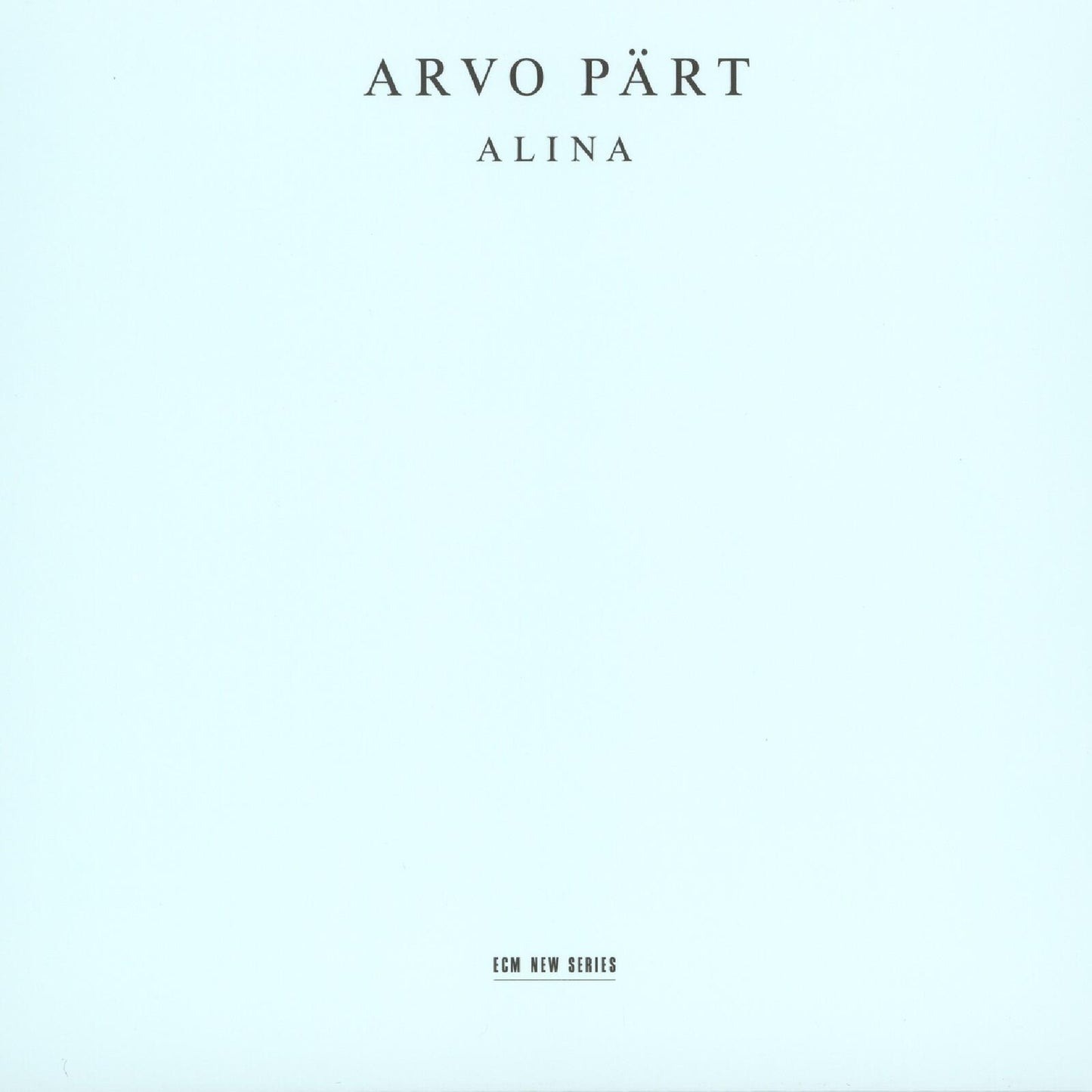 Arvo Part - Alina - Cd
