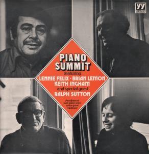 Ralph Sutton/Lennie Felix/Brian Lemon/Keith Ingram - Piano Summit - Lp