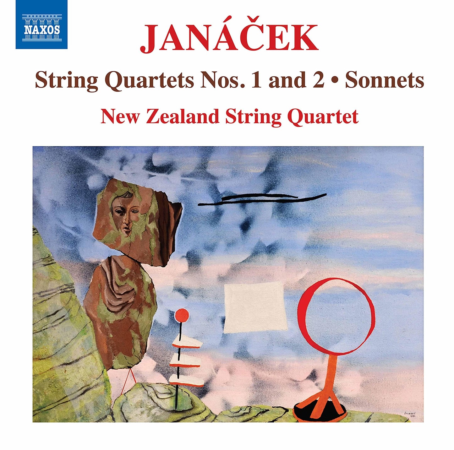 New Zealand String Quartet - Leo Jana?ek: String Quartet No. 1 Kreutzer Sonata , String Quartet No. 2 Intimate Letters , Sonnets Nos. 1 and 2 (Arr - Cd