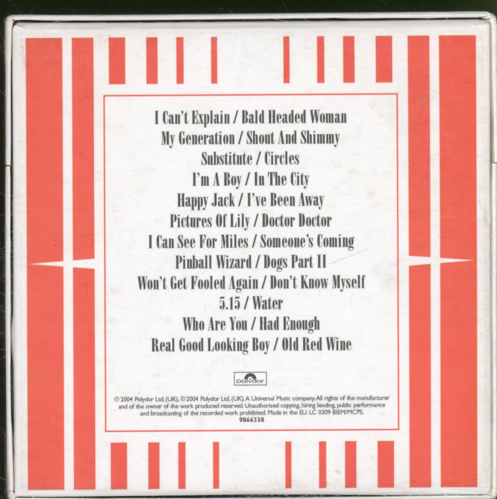 Who - 1st Singles Box - Cd Set