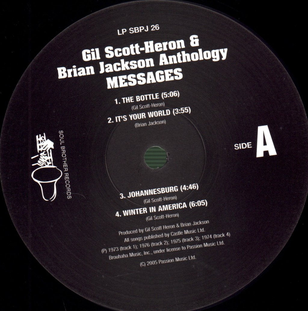 Gil Scott-Heron & Brian Jackson - Anthology - Messages - Double Lp
