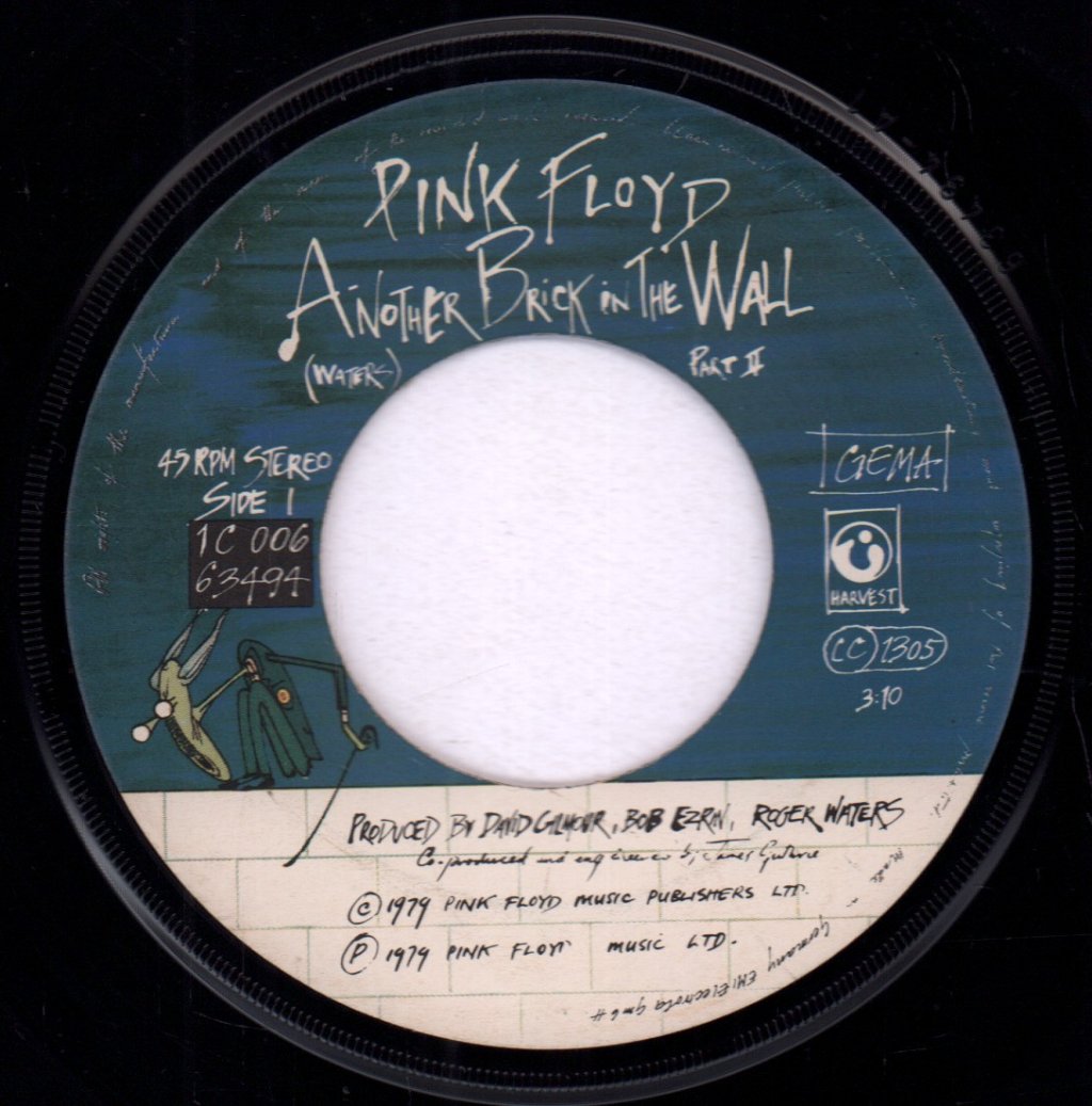 Pink Floyd - Another Brick In The Wall - 7 Inch