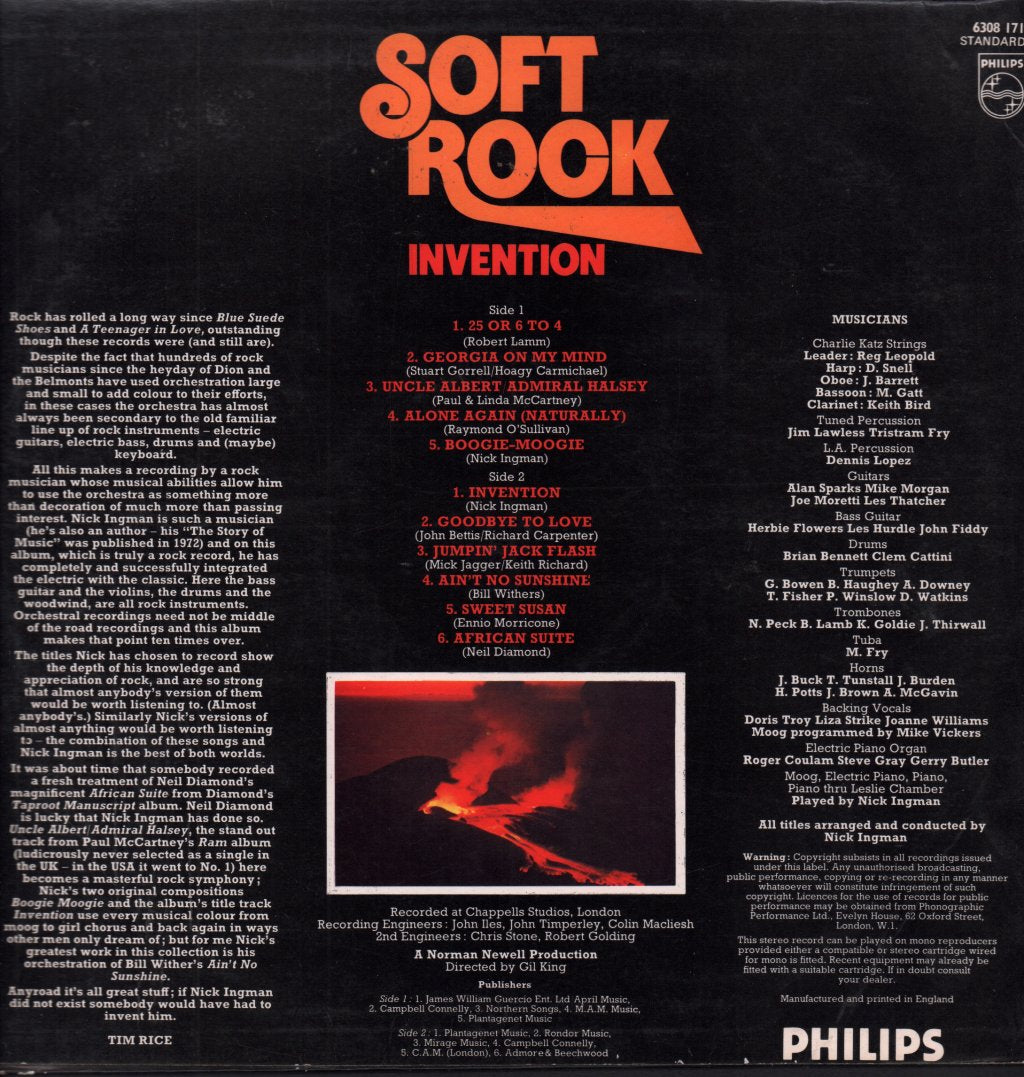 Invention - Soft Rock - Lp