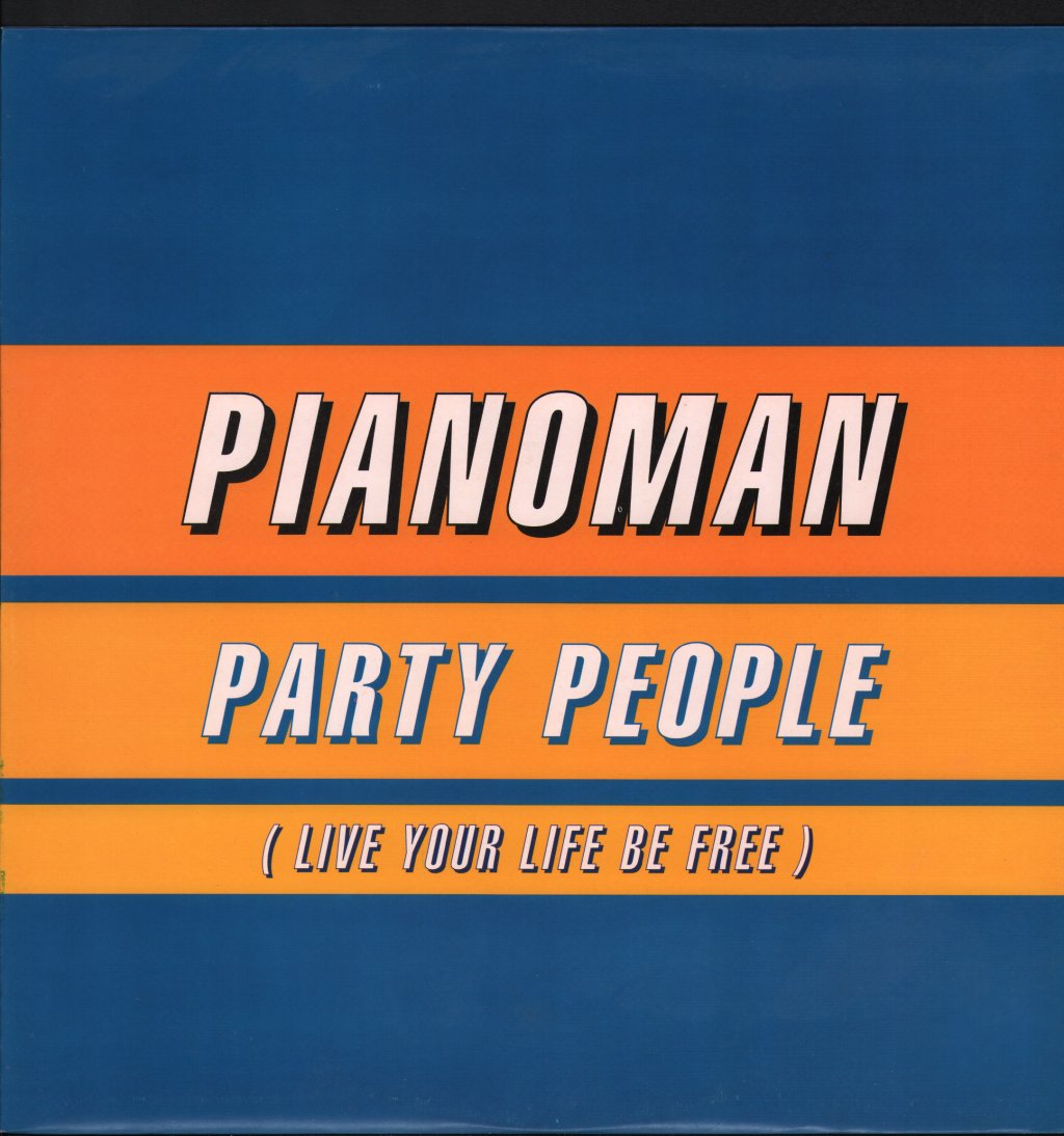 Pianoman - Party People - 12 Inch