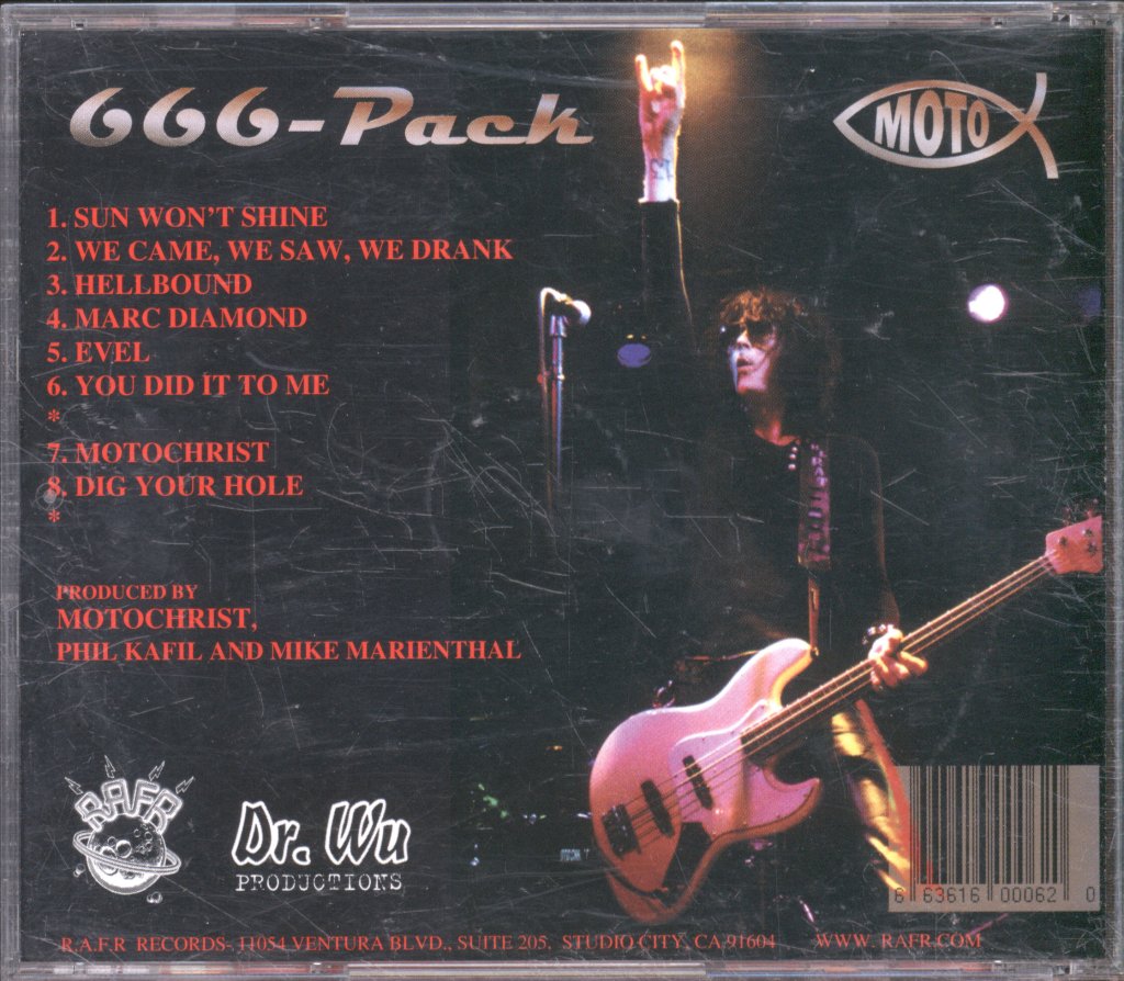 Mötochrist - 666-Pack - Cd