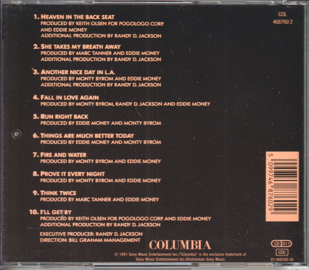 Eddie Money - Right Here - Cd