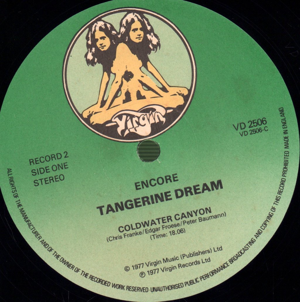 Tangerine Dream - Encore - Double Lp