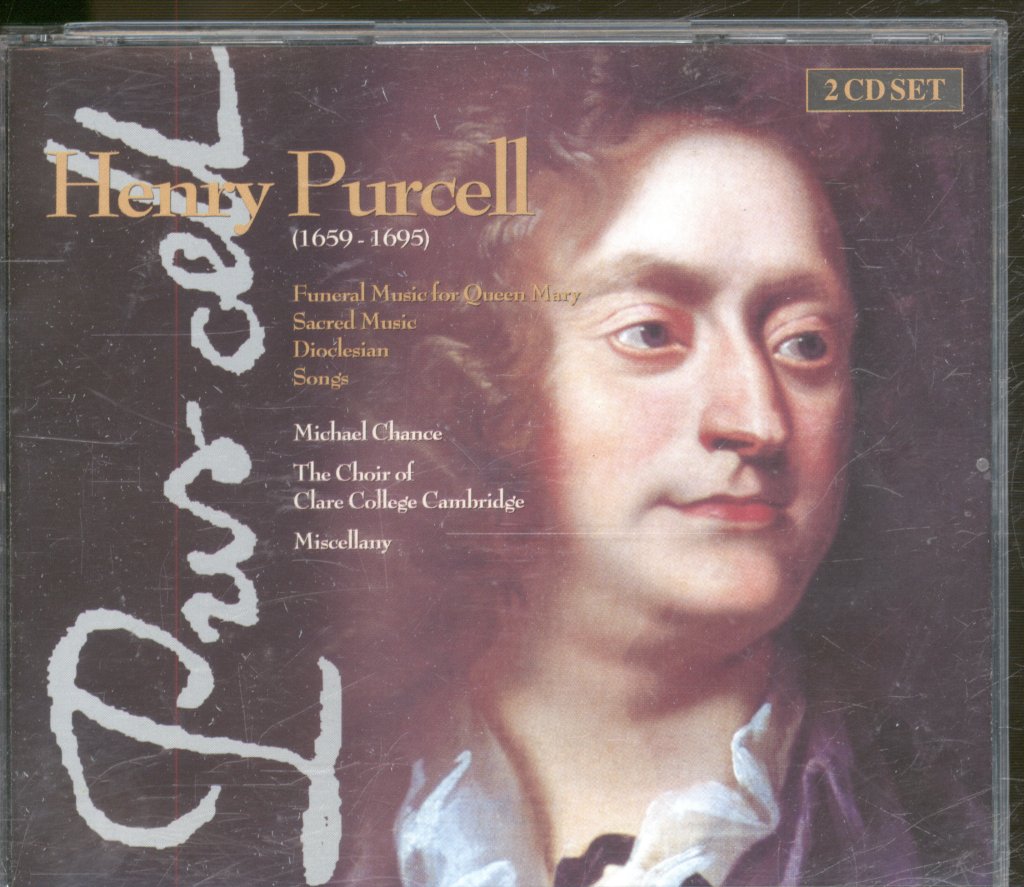 Henry Purcell - Funeral Music For Queen Mary • Sacred Music • Dioclesian • Songs - Double Cd
