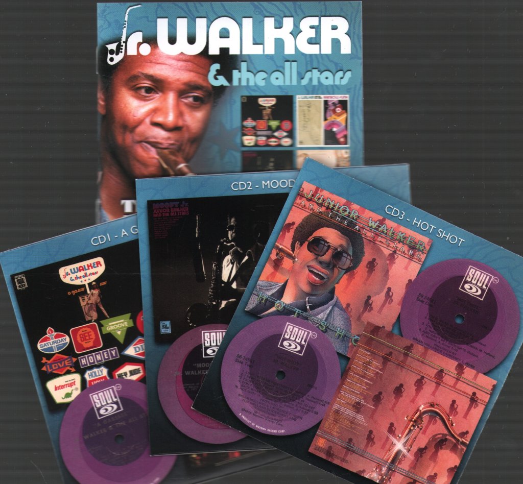 Junior Walker & The All Stars - Walk In The Night (The Motown 70s Studio Albums) - Cd Set