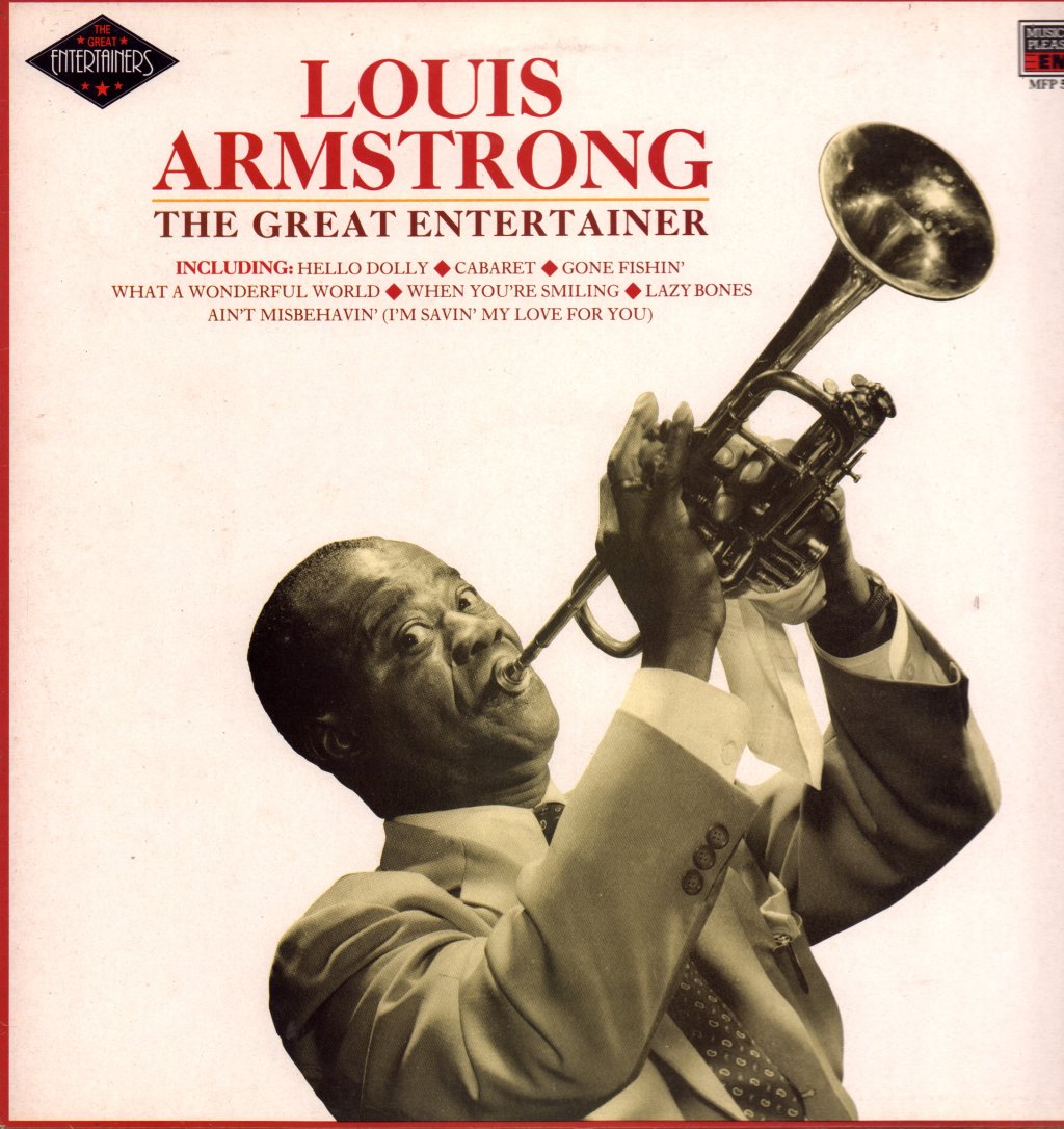 Louis Armstrong - Great Entertainer - Lp