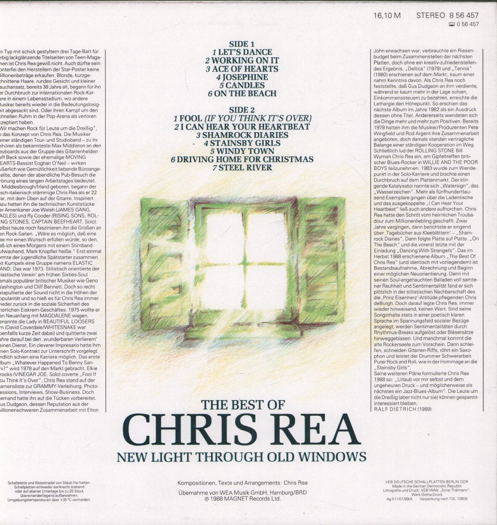 Chris Rea - New Light Through Old Windows - The Best Of - Lp