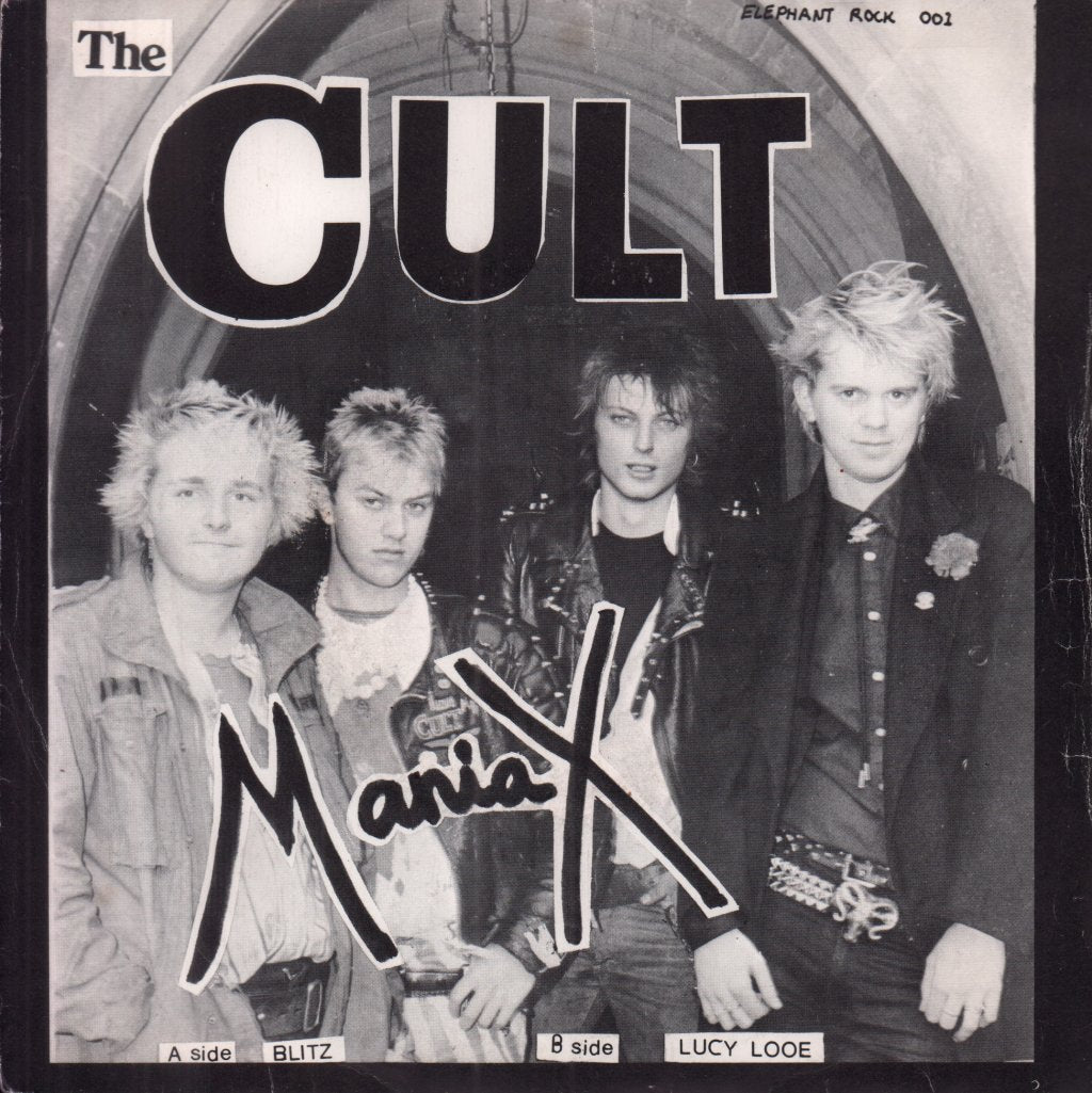 Cult Maniax - Blitz - 7 Inch