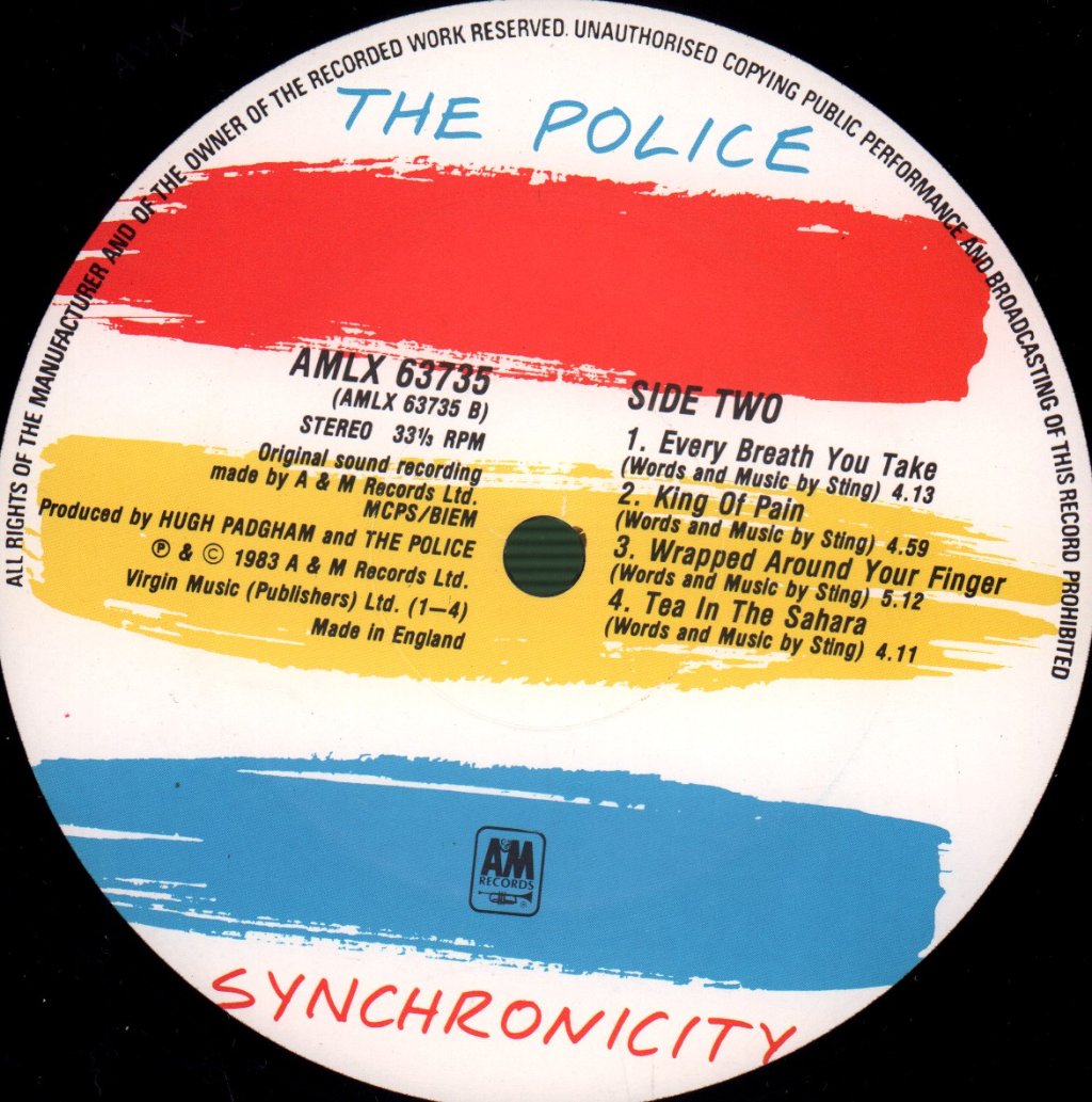 Police - Synchronicity - Lp