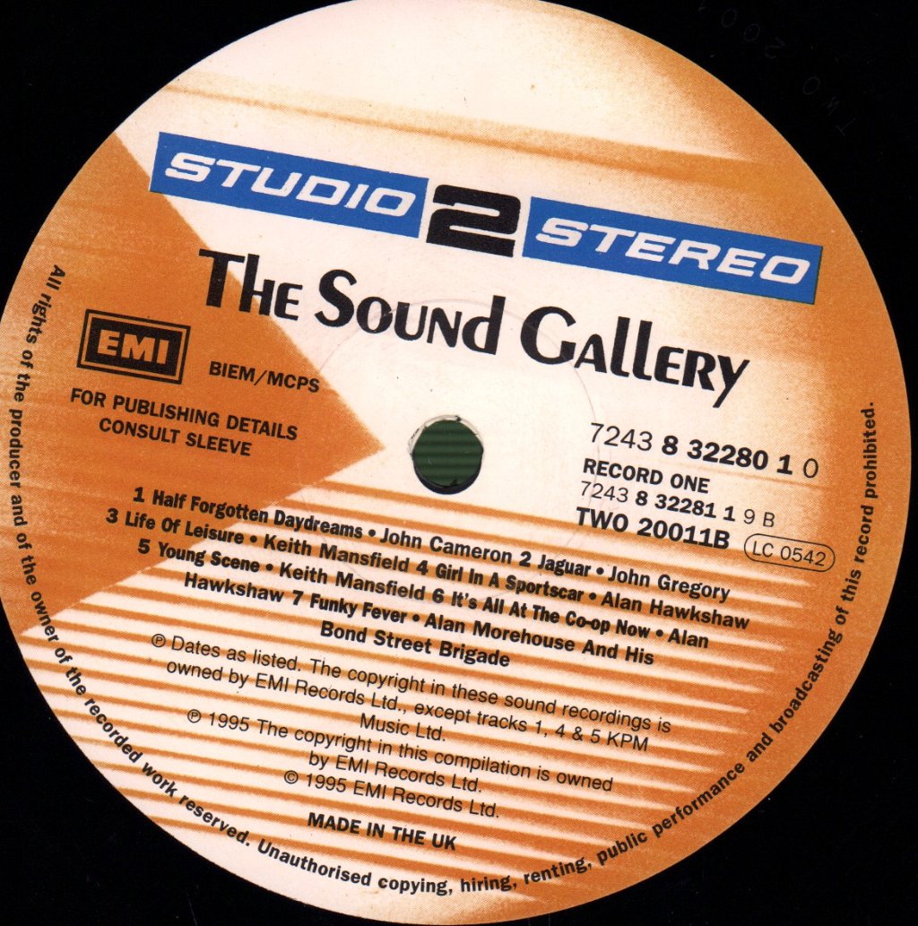 Various Artists - Sound Gallery Volume One - Double Lp