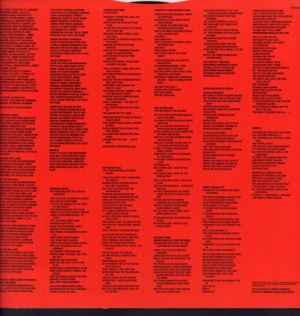 Hue And Cry - Remote - Lp