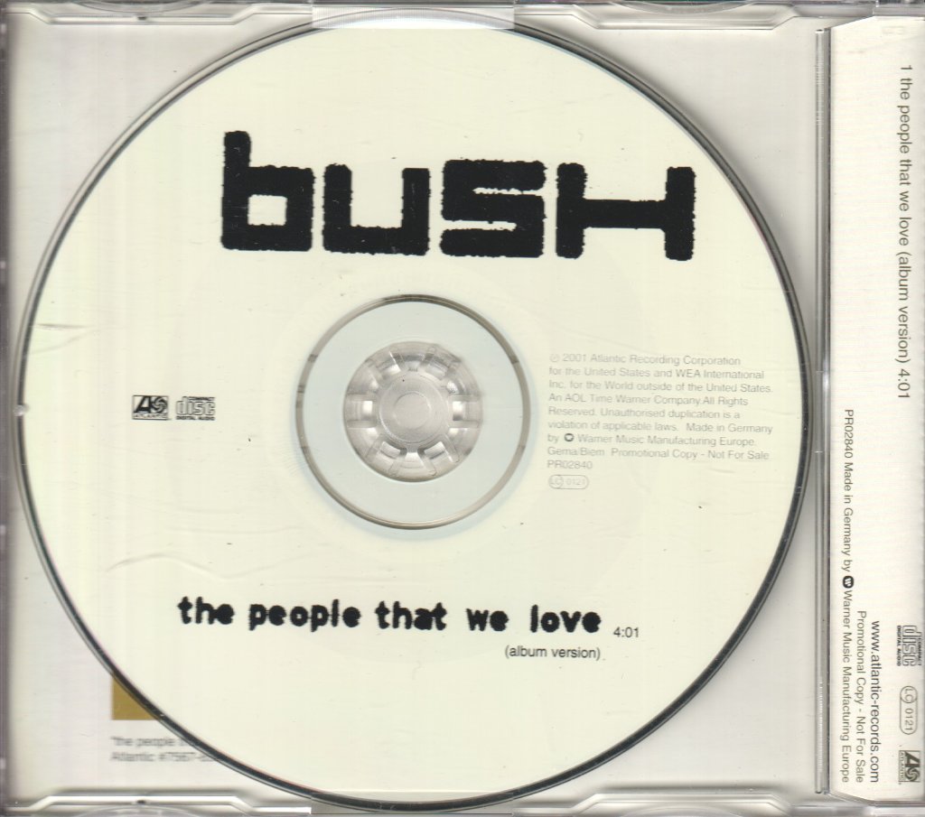 Bush (Alternative/Rock Group) - People That We Love - Cd