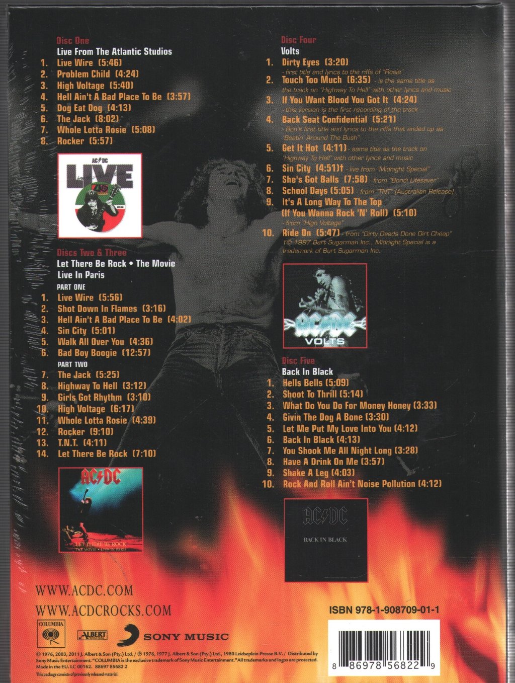 AC/DC - Bonfire - Cd Set