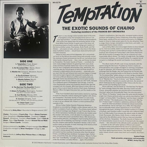 Chaino - Temptation: The Exotic Sounds Of Chaino - Lp