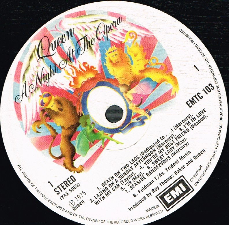 Queen - A Night At The Opera - Lp