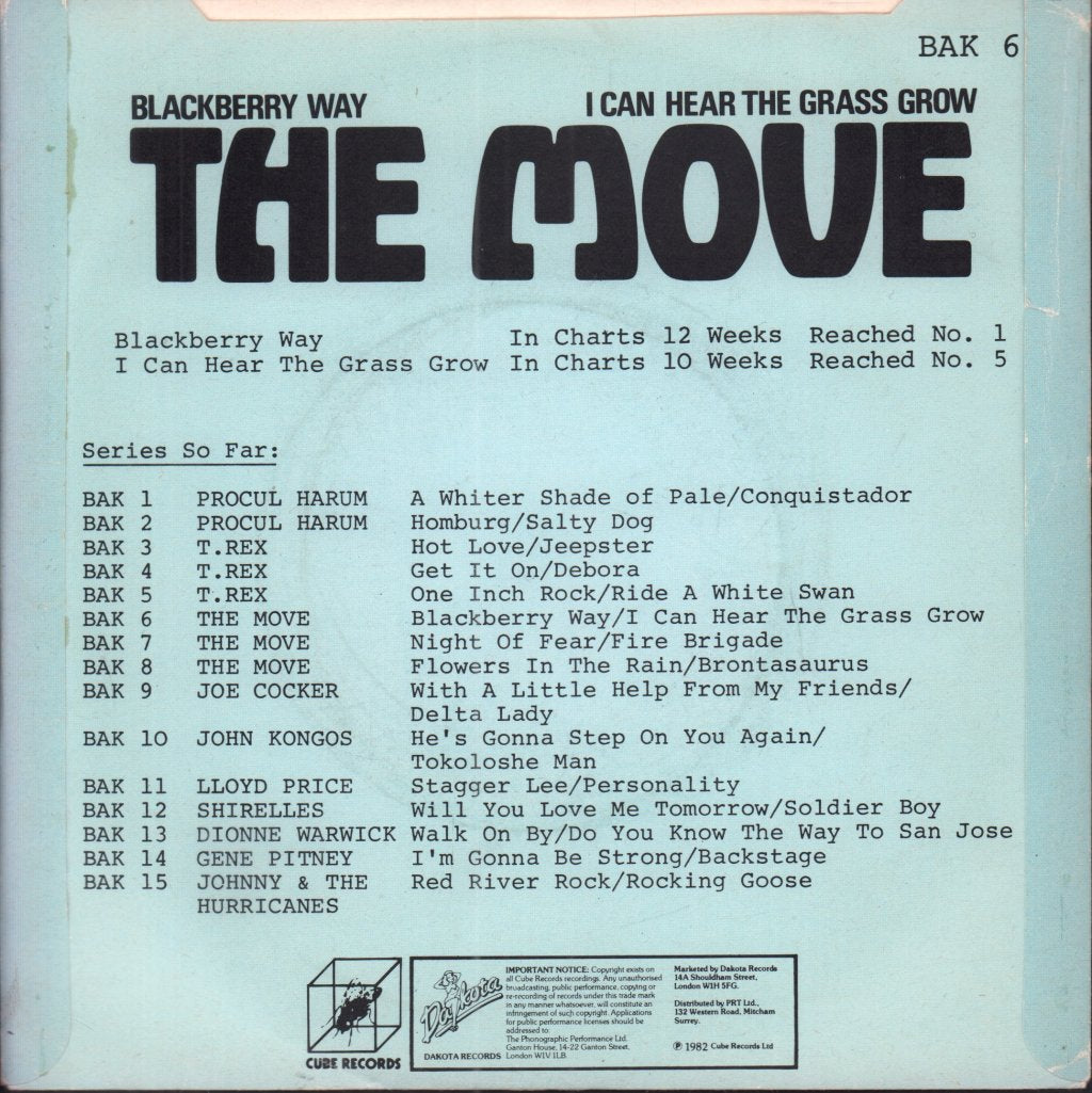Move - Blackberry Way - 7 Inch