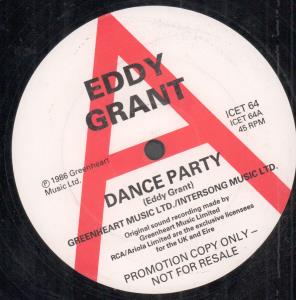 Eddy Grant - Dance Party - 12 Inch