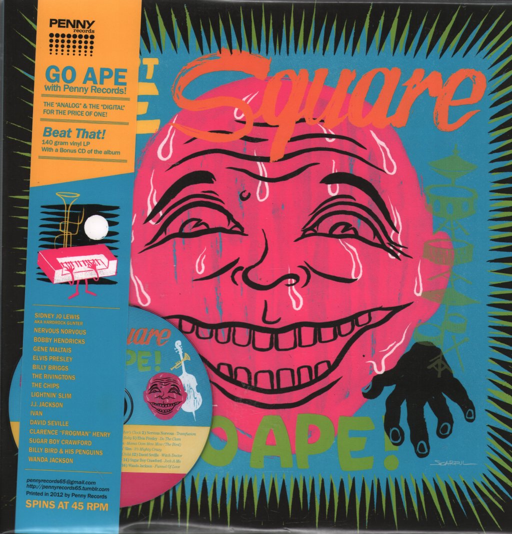 Various Artists - Don't Be Square - Go Ape! - Lp