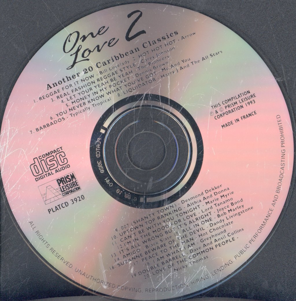 Various Artists - One Love 2 - Another 20 Caribbean Classics - Cd