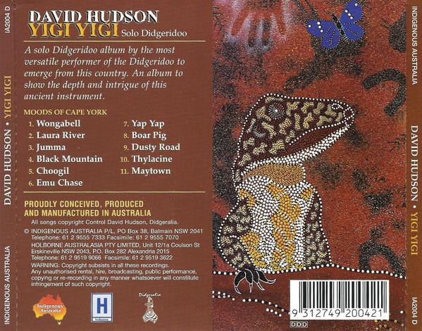 David Hudson - Yigi Yigi Solo Didgeridoo - Cd