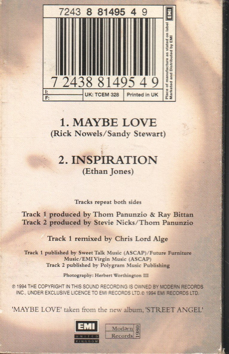 Stevie Nicks - Maybe Love - Cassette