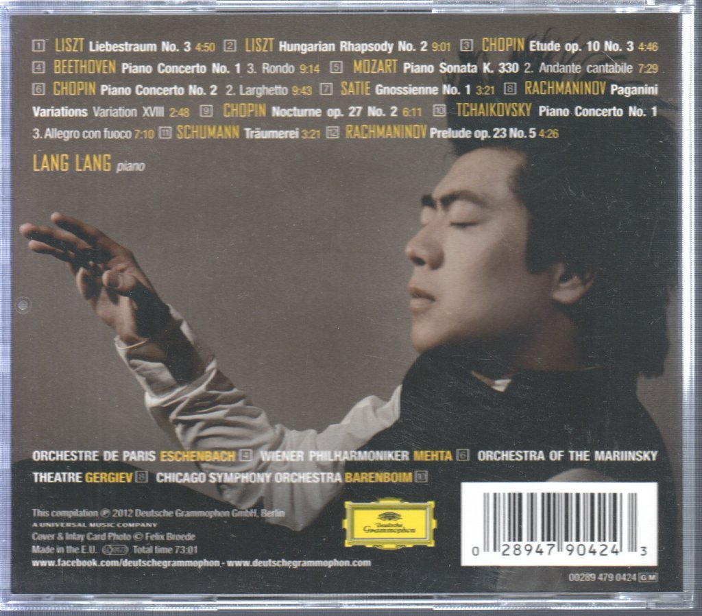 Lang Lang - Very Best Of Lang Lang - Cd