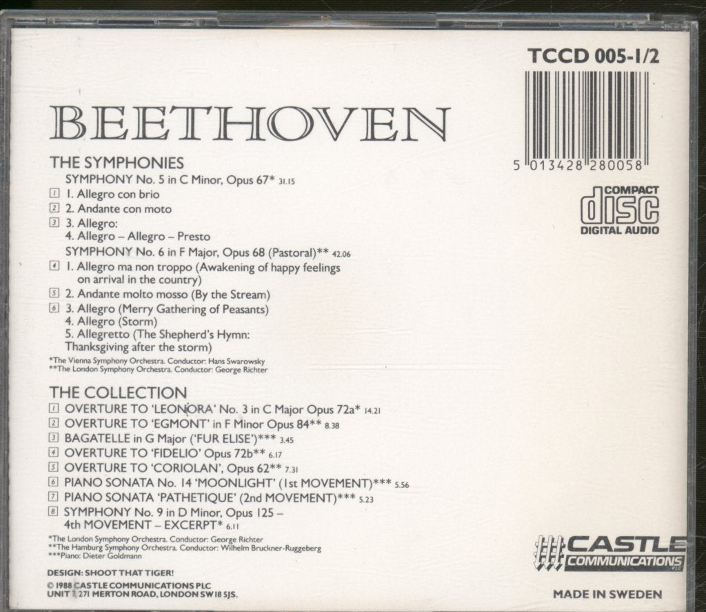 Various Artists - Beethoven The Symphonies/The Collection - Double Cd