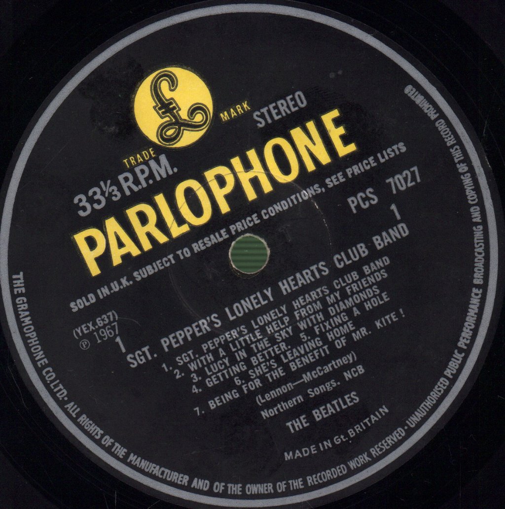 Beatles - Sgt Peppers Lonely Hearts Club Band - Lp