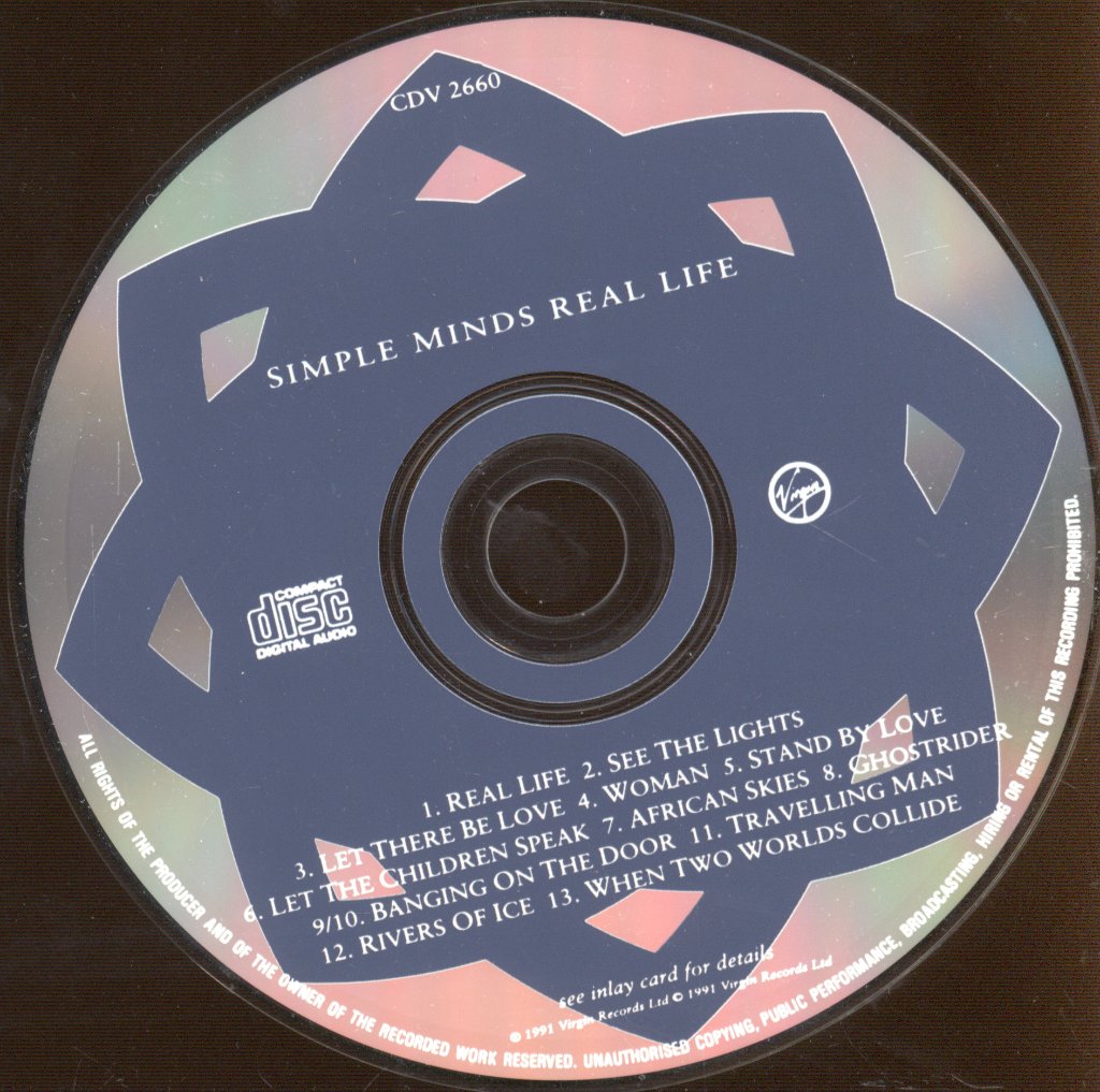 Simple Minds - Real Life - Cd