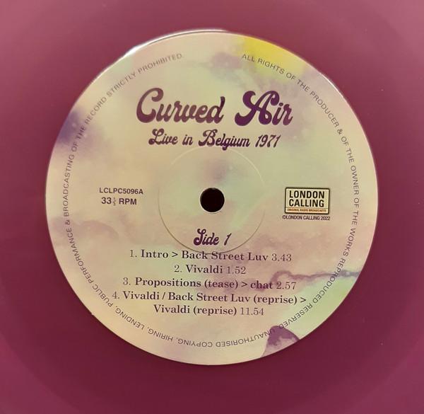 Curved Air - Live In Belgium 1971 - Lp