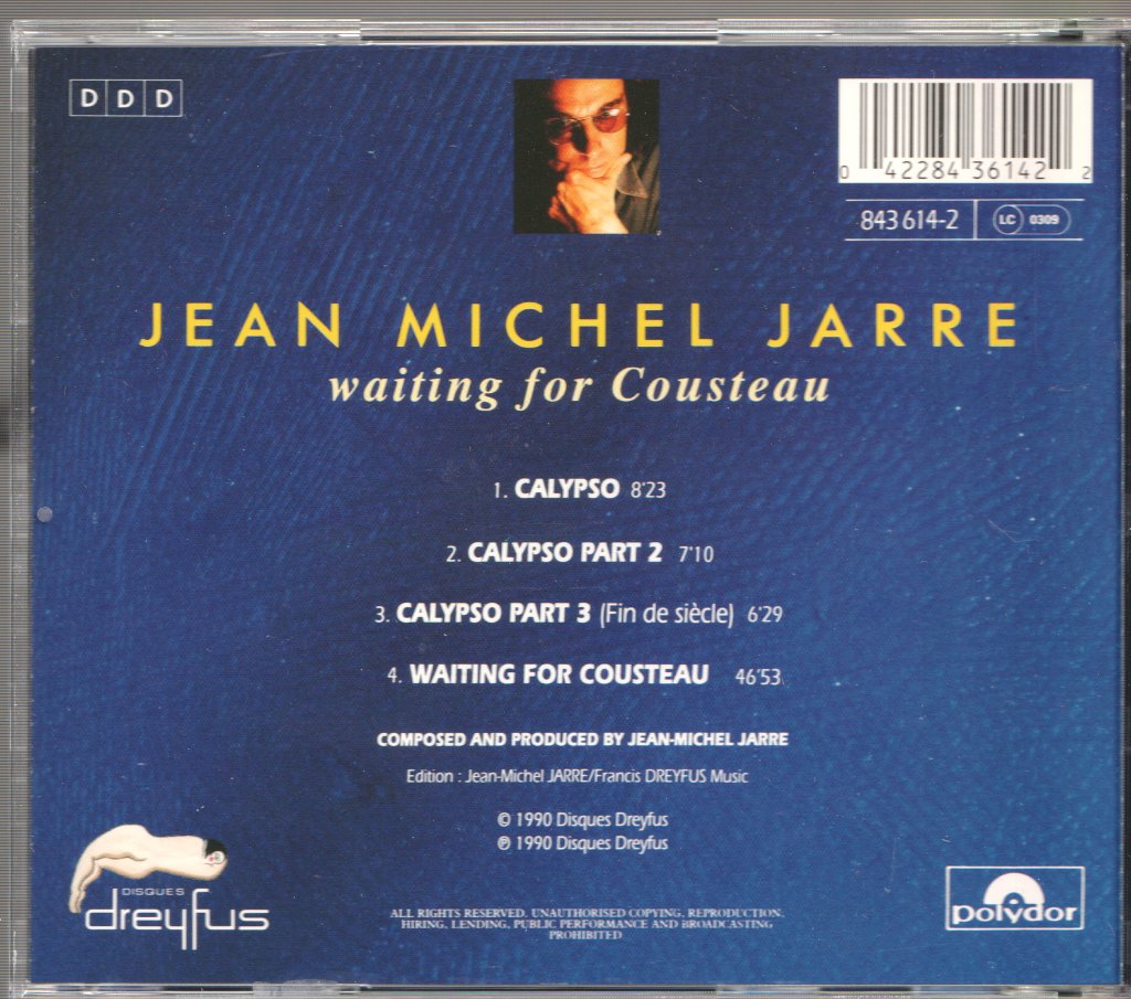 Jean-Michel Jarre - Waiting For Cousteau - Cd