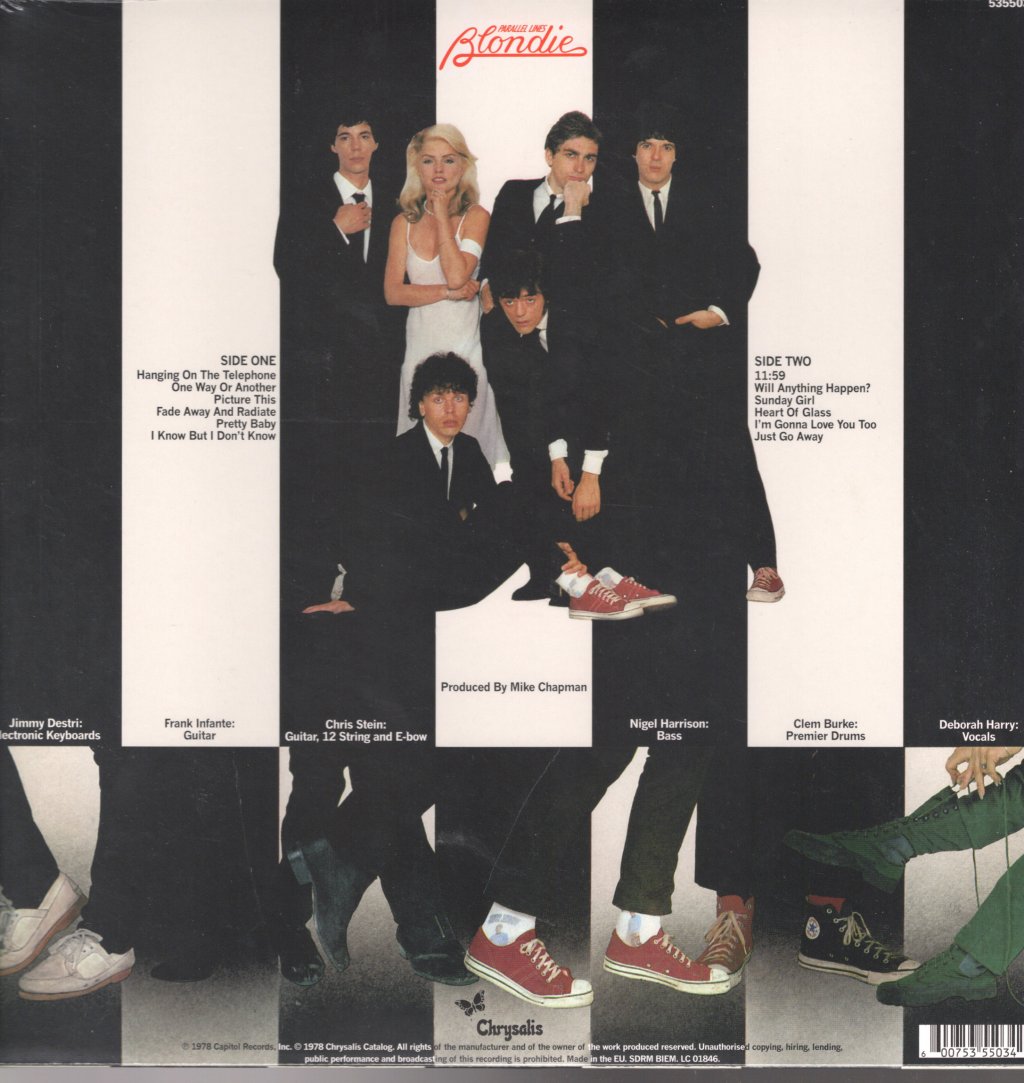Blondie - Parallel Lines - Lp