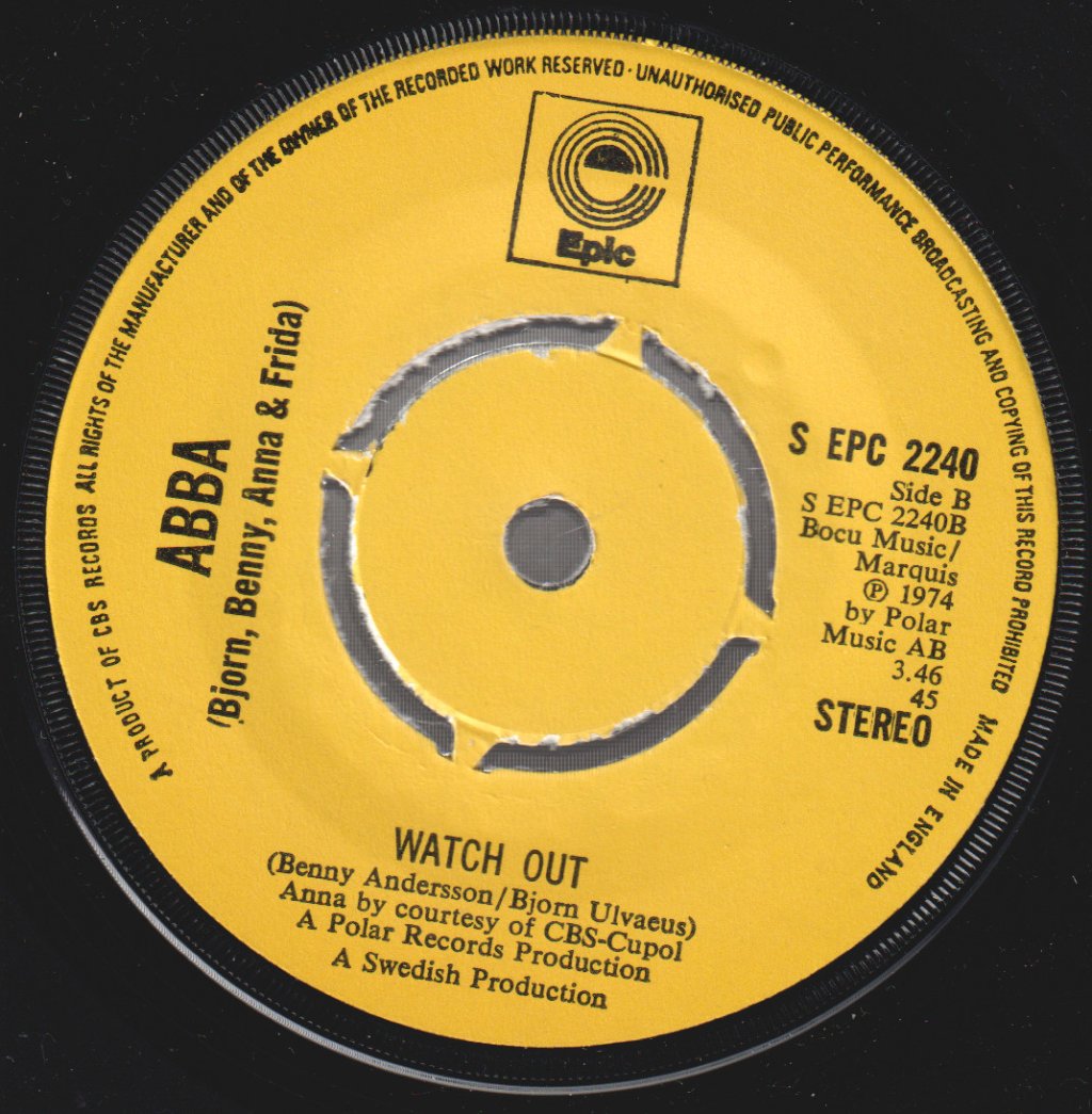 ABBA - Waterloo - 7 Inch