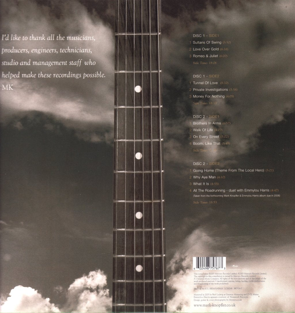 Dire Straits And Mark Knopfler - Private Investigations  (Best Of) - Double Lp
